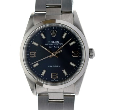 Lot 68 - Rolex - Gentleman's Air King bracelet watch, ref. 2140