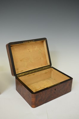 Lot 404 - Victorian parquetry box