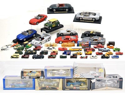 Lot 491 - Quantity of boxed and loose diecast model vehicles