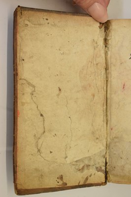 Lot 318 - 1607 Bible and 1673 Concordance to the Holy Bible, leather-bound