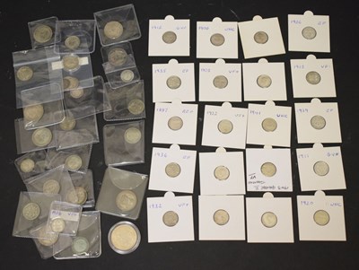 Lot 272 - Quantity of GB early 20th century silver coinage