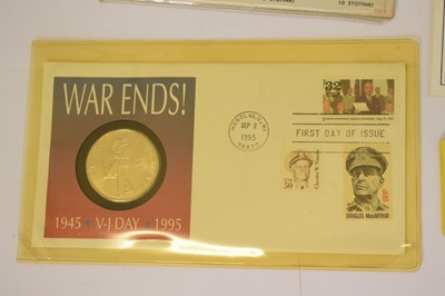 Lot 303 - Collection of world coinage to include Canadian dollars, Guyana proof set, etc