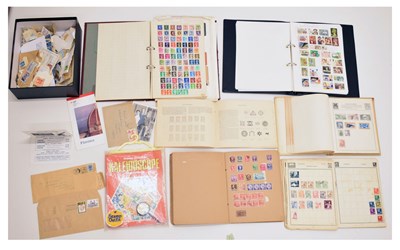 Lot 448 - Collection of GB and world stamps, in albums and loose