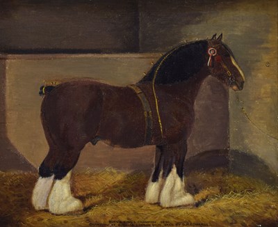 Lot 392 - William Albert Clark (British, 1880-1963) - 'Bury's King's Champion 32190'