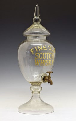 Lot 225 - John Haig 'Fine Old Scotch Whisky' cut glass dispenser