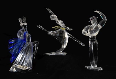 Lot 556 - Three Swarovski Crystal Collector's Society 'Magic of Dance' Annual Editions