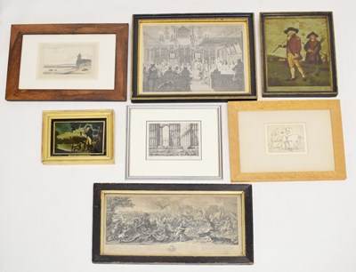 Lot 670 - Assorted group of framed prints