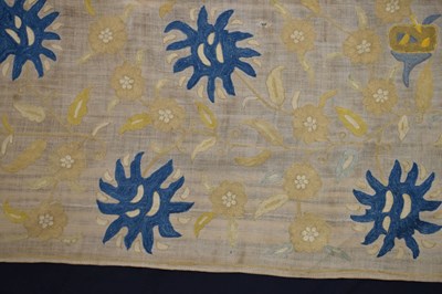 Lot 449 - Near Eastern embroidered Bocha or square cover