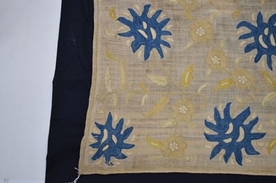 Lot 449 - Near Eastern embroidered Bocha or square cover