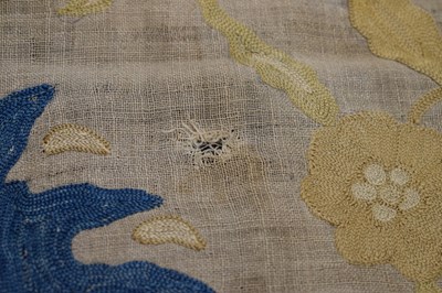 Lot 449 - Near Eastern embroidered Bocha or square cover