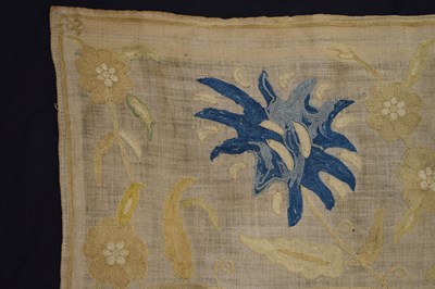Lot 449 - Near Eastern embroidered Bocha or square cover
