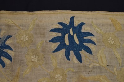 Lot 449 - Near Eastern embroidered Bocha or square cover