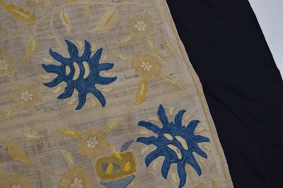 Lot 449 - Near Eastern embroidered Bocha or square cover