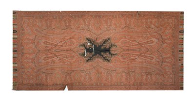 Lot 382 - Large paisley shawl