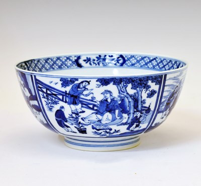 Lot 297 - Chinese blue and white porcelain bowl