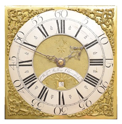 Lot 410 - William Bilbie, Chew Stoke, (1730-1789) - George III oak-cased 30-hour longcase clock