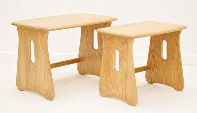 Lot 717 - Ercol - Windsor nest of two tables