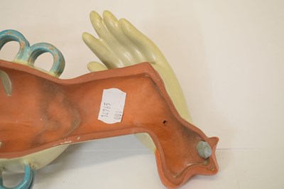 Lot 277 - Art Deco terracotta wall mask