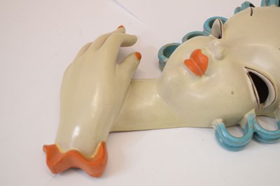 Lot 277 - Art Deco terracotta wall mask
