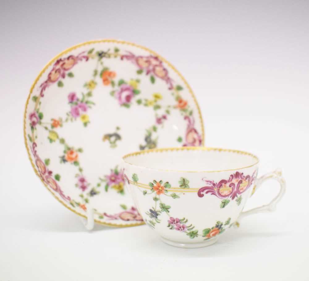 Lot 317 - Champions Bristol porcelain cup and saucer