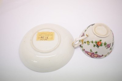 Lot 317 - Champions Bristol porcelain cup and saucer