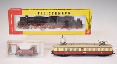 Lot 507 - Fleischmann - Boxed HO/OO gauge 4175 locomotive and tender