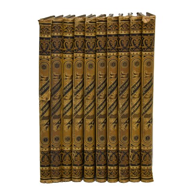 Lot 442 - Ten late 19th century volumes of Meisterwerke de holzschneidekunst