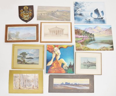 Lot 672 - Collection of original works and prints