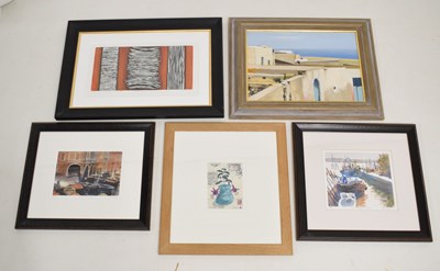 Lot 671 - Quantity of picture to include works by Ian Black RWA, etc