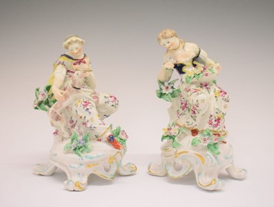 Lot 325 - Two Bow figures