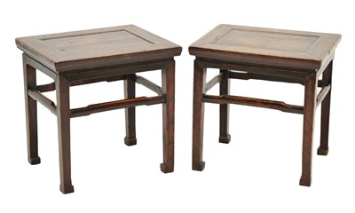 Lot 723 - Pair of Chinese footstools or occasional tables