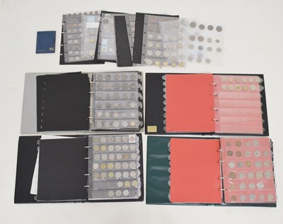 Lot 305 - Collection of world coins in four albums