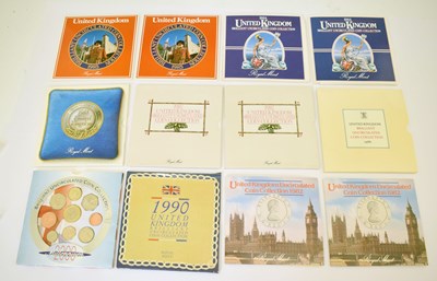 Lot 299 - Collection of Royal Mint Uncirculated Coin Collection packs