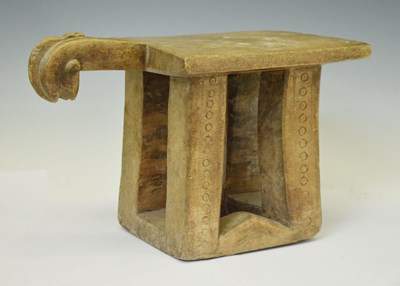 Lot 399 - African Lobi zoomorphic, Burkina Faso, stool