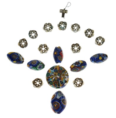 Lot 125 - Group of glass and other 'trade' beads