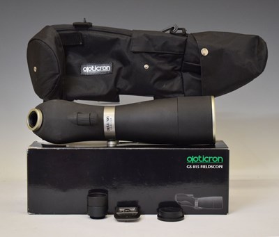 Lot 386 - Opticron GS 815 GA/45 fieldscope