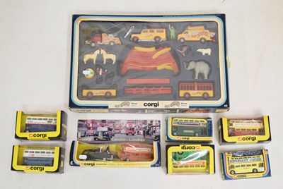 Lot 421 - Corgi - Group of eight boxed diecast model vehicles