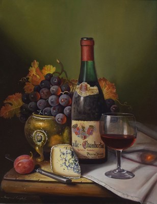 Lot 387 - Raymond Campbell (b. 1956) - Oil on board - Still life