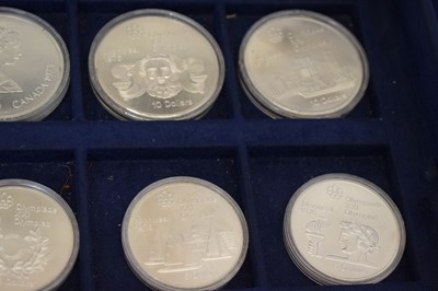 Lot 252 - Group of Canadian and American silver coinage, etc