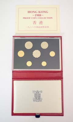 Lot 260 - Hong Kong 1988 proof coin collection, 1988