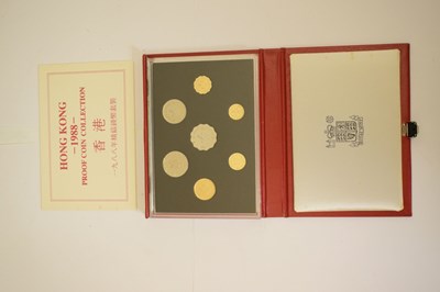 Lot 260 - Hong Kong 1988 proof coin collection, 1988