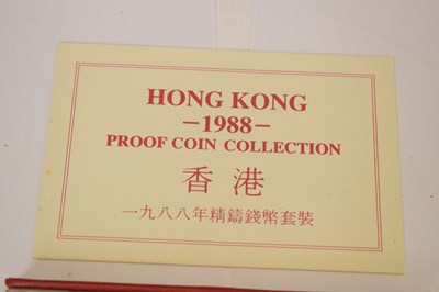 Lot 260 - Hong Kong 1988 proof coin collection, 1988