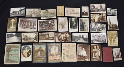 Lot 351 - Quantity of early 20th century postcards and ephemera