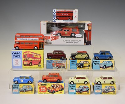 Lot 364 - Corgi Toys - Collection of reproduction boxed models and others