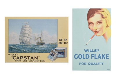 Lot 327 - Advertising - Two Wills's cigarette posters