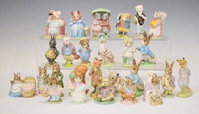 Lot 419 - Group of twenty-five boxed Beswick Beatrix Potter figures