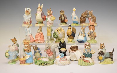 Lot 420 - Group of Beswick Beatrix Potter figures