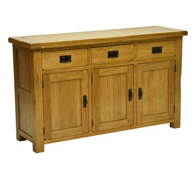 Lot 709 - Oak Furnitureland large sideboard