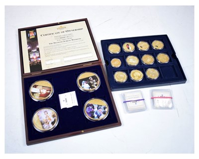 Lot 179 - Westminster Mint 'The Diamond Jubilee Weekend' limited edition commemorative coin set together