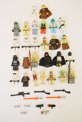 Lot 352 - Lego - Group of twenty-seven Star Wars Minifigures